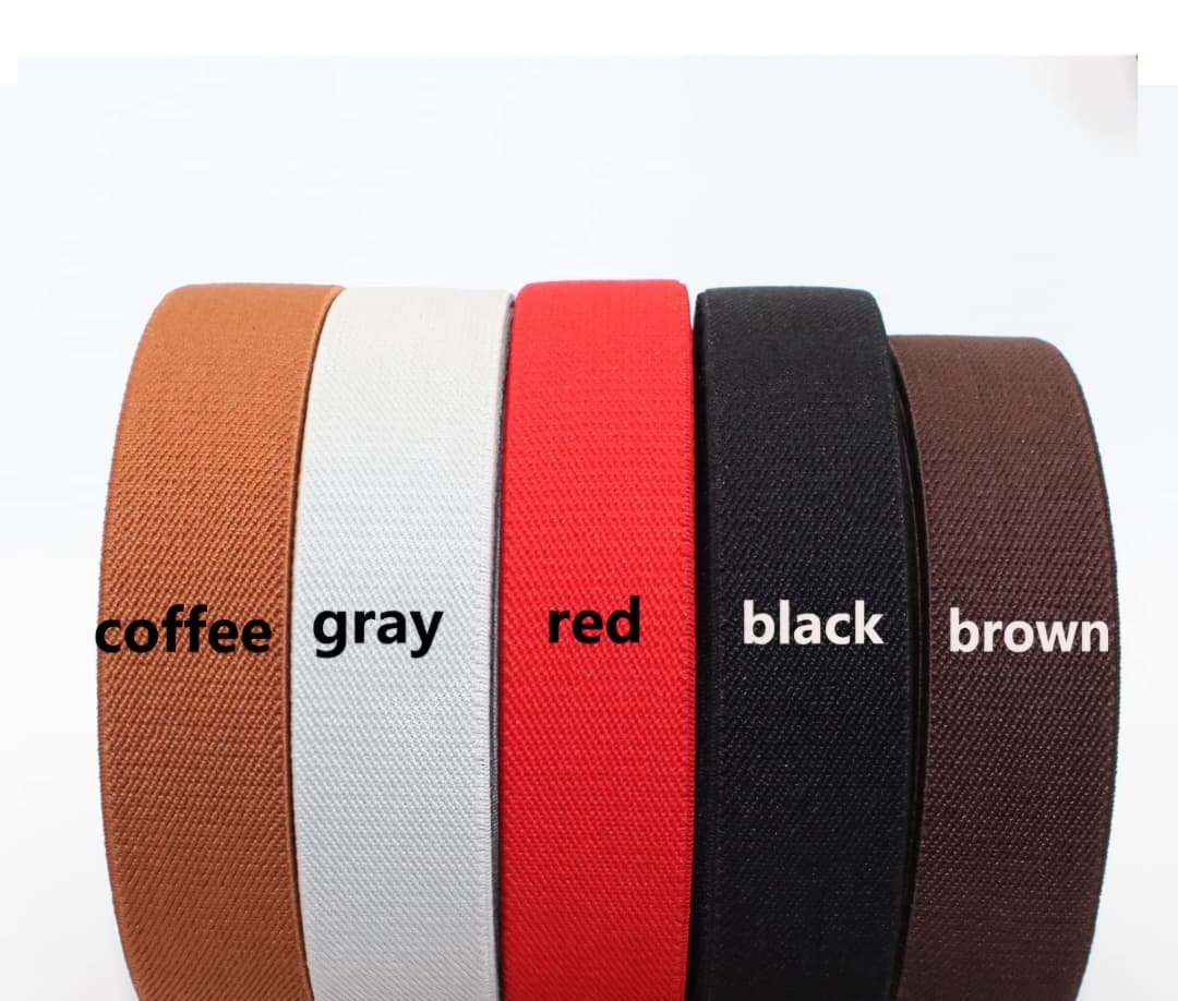 5-Core Color 1" and 2" Woven Elastic Assortment